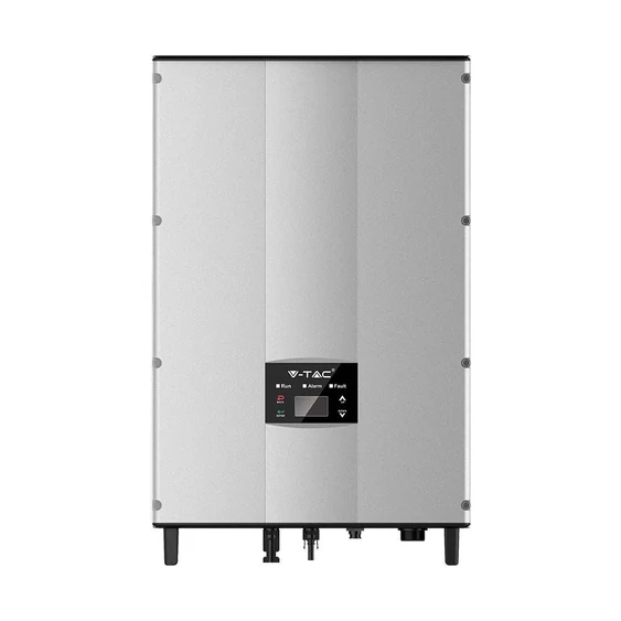 V-TAC napelemekhez való háromfázisú 5kW On-Grid rendszerű inverter, LCD kijelzővel - SKU 11371