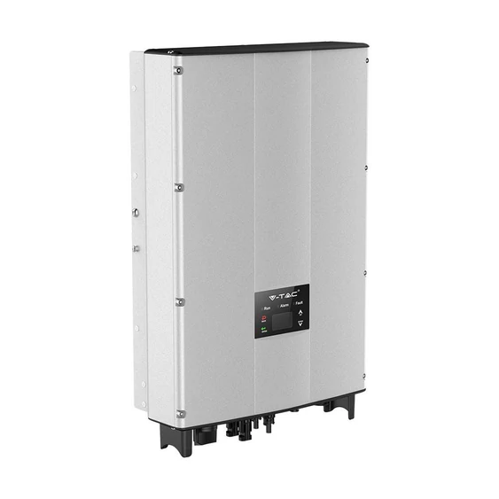 V-TAC napelemekhez való háromfázisú 8kW On-Grid rendszerű inverter, LCD kijelzővel - SKU 11372