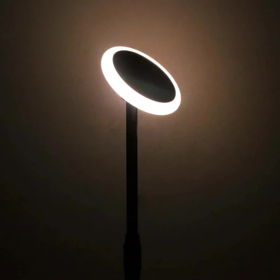 V-TAC napelemes LED kerti lámpa állítható magassággal, 129 cm, meleg fehér - SKU 6670