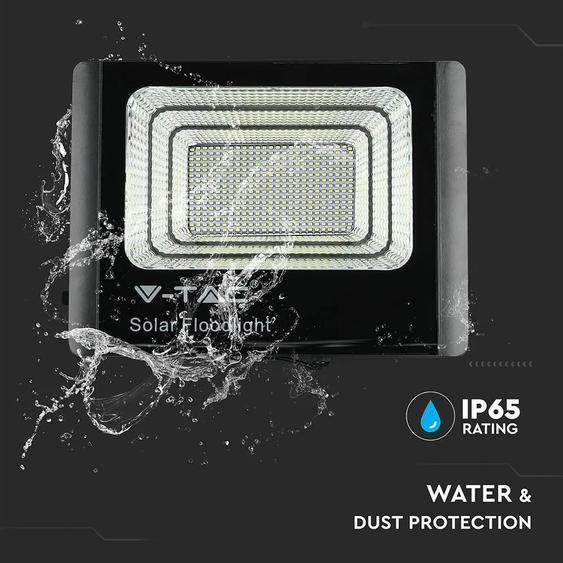 V-TAC napelemes LED reflektor 50W természetes fehér 25000 mAh - SKU 8578
