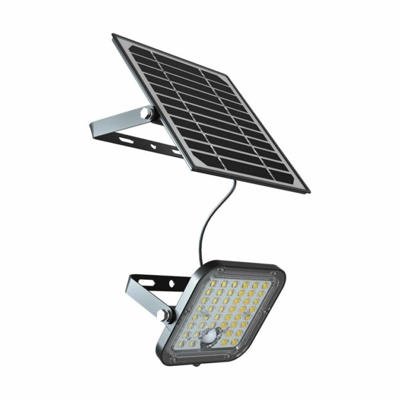 V-TAC napelemes reflektor mozgásérzékelővel, 1500 Lumen, természetes fehér - SKU 10314