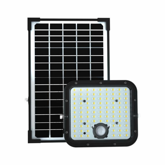 V-TAC napelemes reflektor mozgásérzékelővel, 4800 Lumen, természetes fehér - SKU 10310