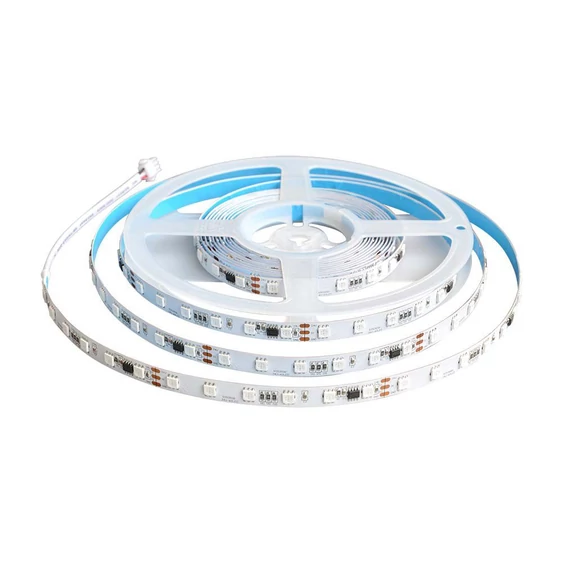 V-TAC okos ARGB LED szalag szett IP20 SMD 5050 chip 60 db/m, távirányítóval - SKU 23145