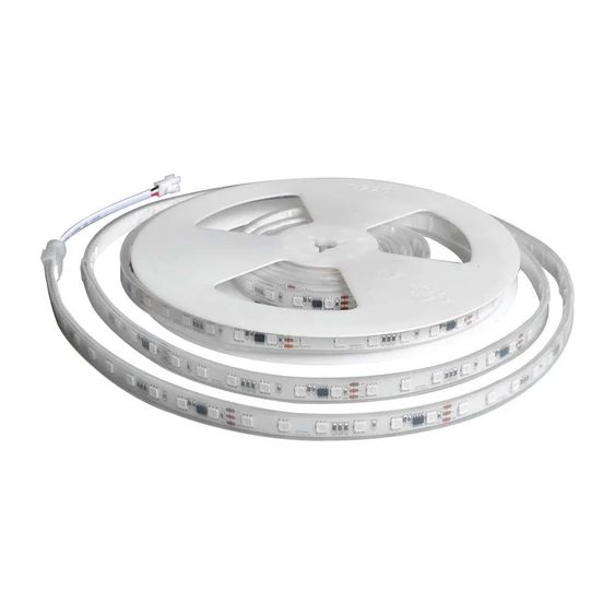 V-TAC okos ARGB LED szalag szett IP65 SMD 5050 chip 60 db/m, távirányítóval - SKU 23146