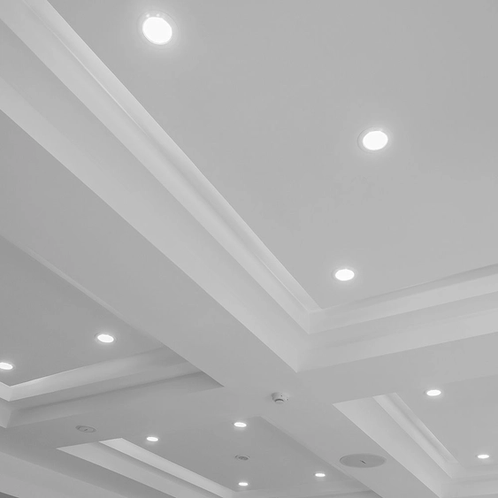 V-TAC PRO billenthető, süllyeszthető 7W LED spot panel kerek, hideg fehér - SKU 23184