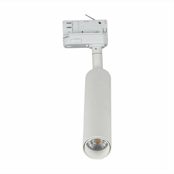 V-TAC PRO COB LED sínes spotlámpa állítható 15W CRI&gt;90 meleg fehér - SKU 21356
