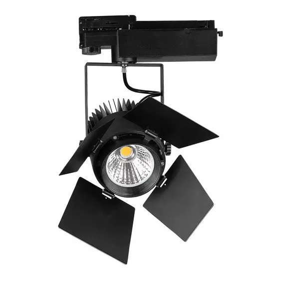 V-TAC PRO COB LED sínes színpadreflektor 33W CRI&gt;90 meleg fehér - SKU 21371