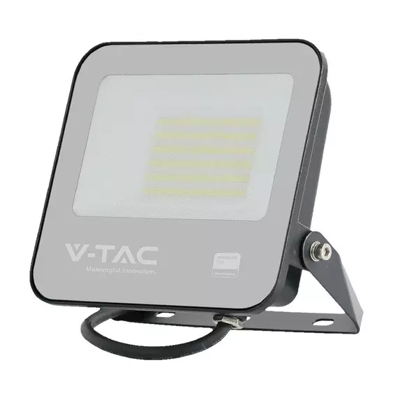V-TAC PRO LED reflektor 50W természetes fehér, fekete házzal - SKU 23600