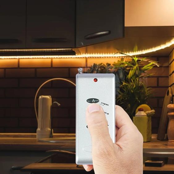 V-TAC RGB LED szalag vezérlő távirányítóval 12/24V - SKU 3303