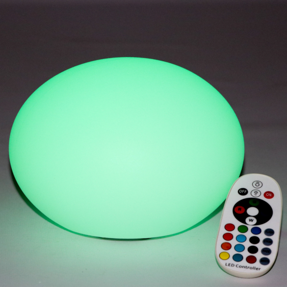 V-TAC RGB színváltós dekoráció akkus IP67 LED gömb - SKU 40141