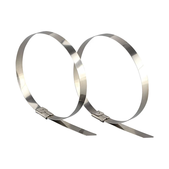V-TAC rozsdamentes acél kábelkötegelő 4.6x300mm, 100db/csomag - SKU 11190
