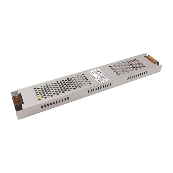 V-TAC slim fémházas LED tápegység 12V 300W 25A - SKU 2692
