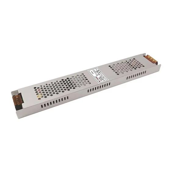 V-TAC slim fémházas LED tápegység 24V 300W 12.5A - SKU 2693