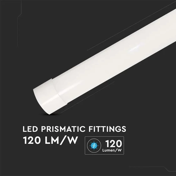 V-TAC Slim LED lámpa 60cm 20W hideg fehér 120 Lm/W - SKU 20349