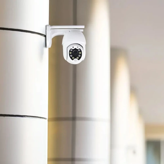V-TAC Smart kültéri IP65 3MP biztonsági dóm kamera, mikrofonnal - SKU 8988