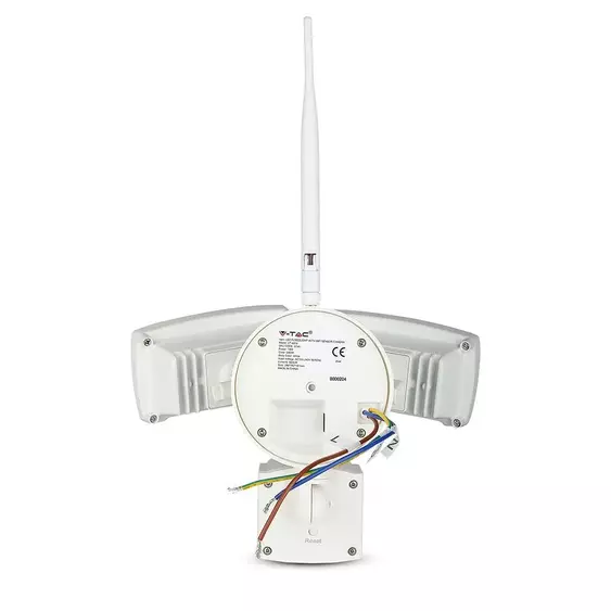 V-TAC Smart - WiFi-s, fehér, beltéri reflektor, mozgásérzékelővel, kamerával - SKU 5745
