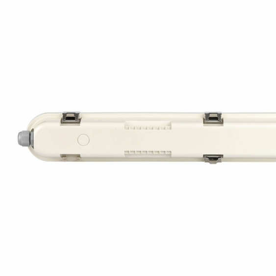 V-TAC sorolható LED lámpa 120cm 36W IP65 hideg fehér, fehér fedlap, 120 Lm/W - SKU 2120216