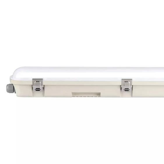 V-TAC sorolható LED lámpa 120cm 36W IP65, IK07 természetes fehér, fehér fedlappal - SKU 20217