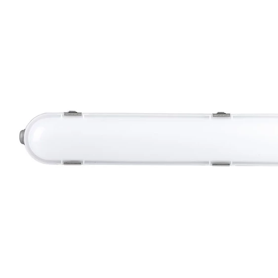 V-TAC sorolható LED lámpa 120cm 36W IP65 természetes fehér, fehér fedlap, 120 Lm/W - SKU 2120217