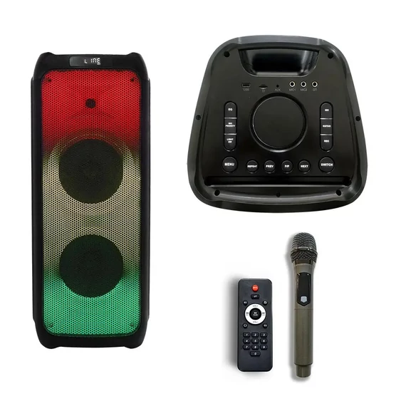 V-TAC Soundor 100W Bluetooth hangszóró LED világítással - SKU 8982