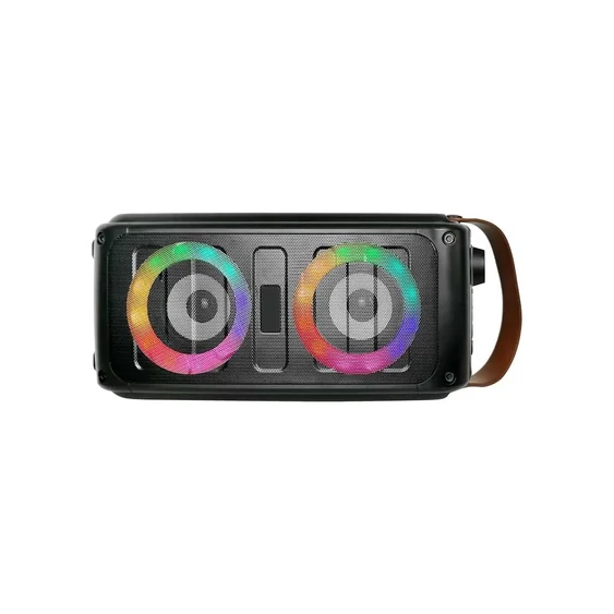 V-TAC Soundor 20W Bluetooth hordozható hangszóró LED világítással, 2x3 inch - SKU 6664