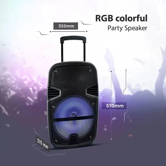 V-TAC Soundor 35W Bluetooth hangszóró LED világítással - SKU 7736