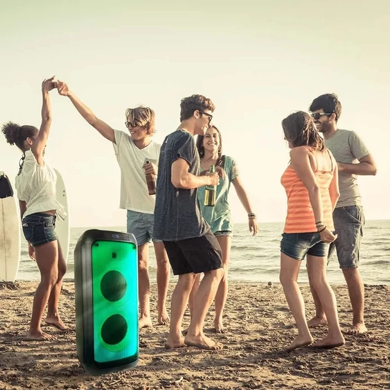 V-TAC Soundor 40W Bluetooth hangszóró LED világítással, TWS funkcióval - SKU 8990