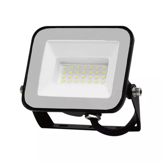 V-TAC SP-széria LED reflektor 20W természetes fehér, fekete ház - SKU 10015