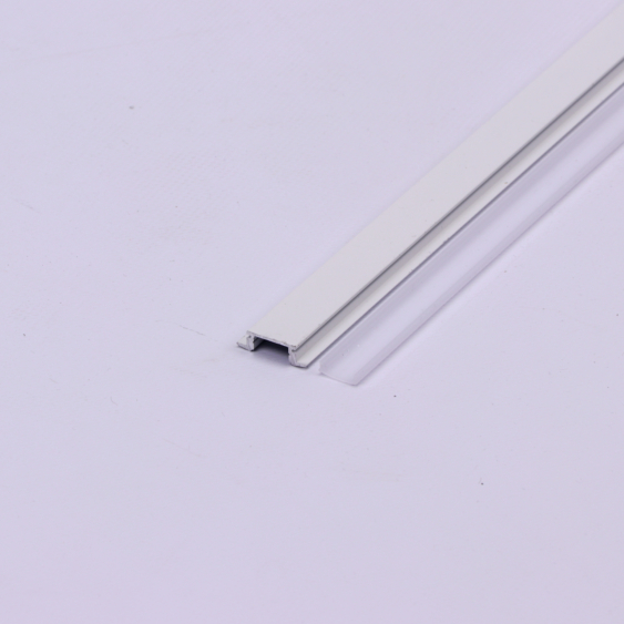 V-TAC süllyeszthető fehér, alumínium LED szalag profil, fehér fedlappal 2m - SKU 3368