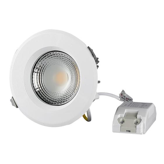V-TAC süllyeszthető LED COB mélysugárzó lámpa 30W hideg fehér - SKU 211278