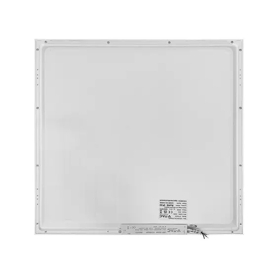 V-TAC süllyeszthető LED panel hideg fehér 25W 60 x 60cm, 180 Lm/W, Back-Lit - SKU 23458