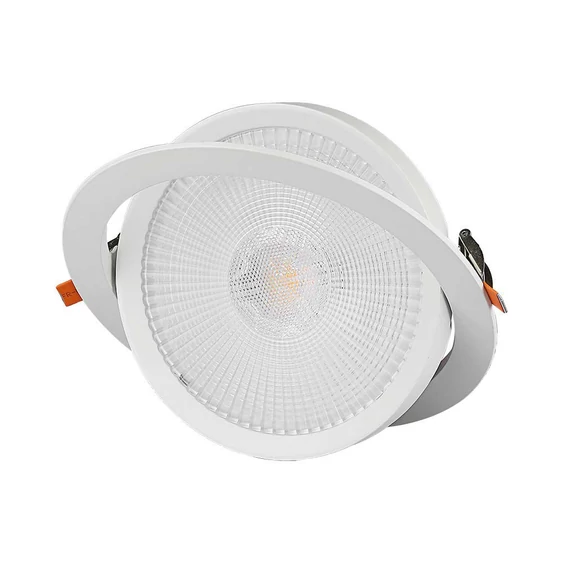 V-TAC süllyeszthető LED SMD mélysugárzó lámpa 10W hideg fehér, 105 Lm/W - SKU 21841