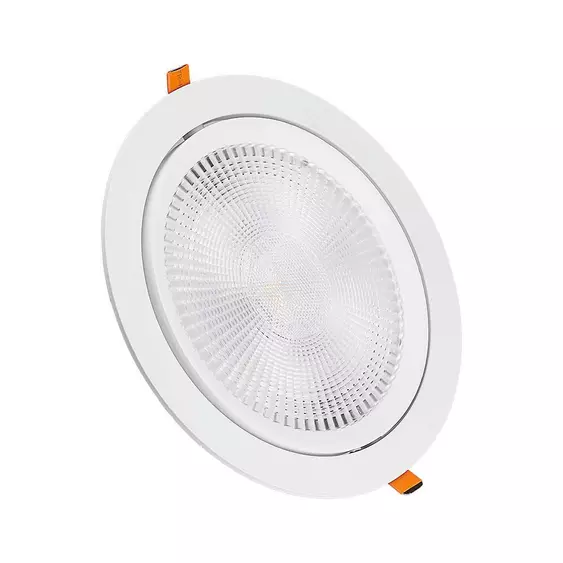 V-TAC süllyeszthető LED SMD mélysugárzó lámpa 10W meleg fehér, 100 Lm/W - SKU 21839