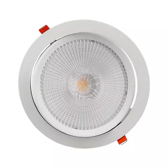 V-TAC süllyeszthető LED SMD mélysugárzó lámpa 20W meleg fehér, 90 Lm/W - SKU 21842