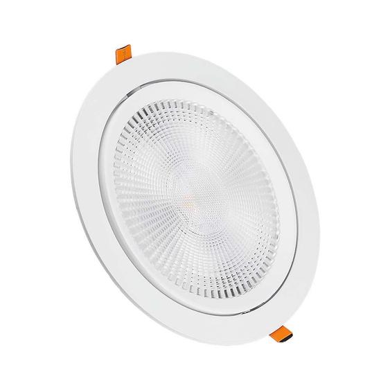 V-TAC süllyeszthető LED SMD mélysugárzó lámpa 30W természetes fehér, 100 Lm/W - SKU 21846