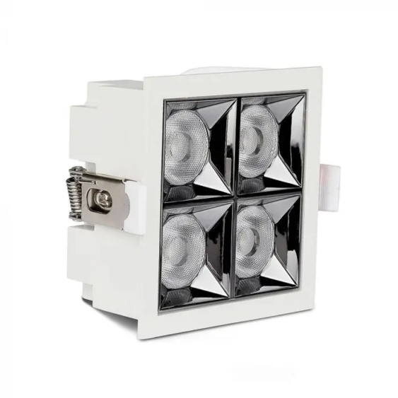 V-TAC süllyeszthető LED SMD mélysugárzó lámpa UGR<19 CRI>90 16W 12° meleg fehér - SKU 978