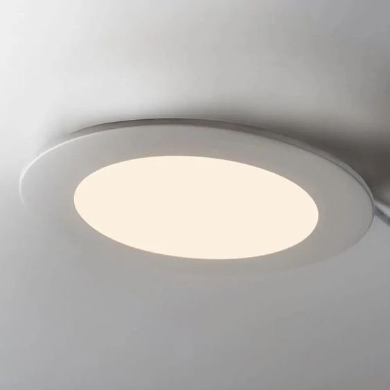 V-TAC süllyeszthető mennyezeti kerek LED panel 18W hideg fehér - SKU 4862