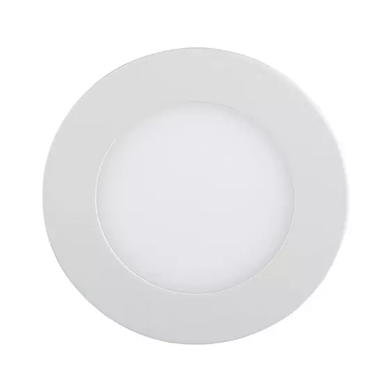 V-TAC süllyeszthető kerek fémházas LED panel 18W meleg fehér - SKU 214860