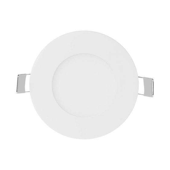 V-TAC süllyeszthető mennyezeti kerek LED panel 3W hideg fehér - SKU 216294