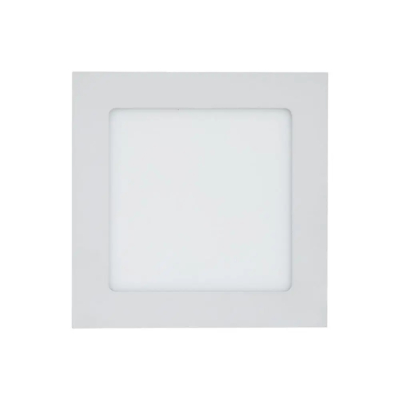 V-TAC süllyeszthető mennyezeti szögletes LED panel 12W természetes fehér - SKU 4867