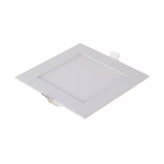 V-TAC süllyeszthető szögletes fémházas LED panel 18W hideg fehér - SKU 214871