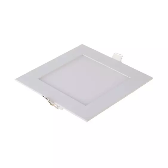 V-TAC süllyeszthető szögletes fémházas LED panel 18W meleg fehér - SKU 214869