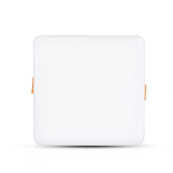 V-TAC süllyeszthető mennyezeti szögletes LED panel 20W meleg fehér - SKU 611