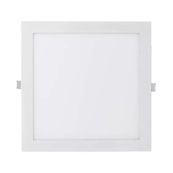 V-TAC süllyeszthető szögletes fémházas LED panel 24W meleg fehér - SKU 214887