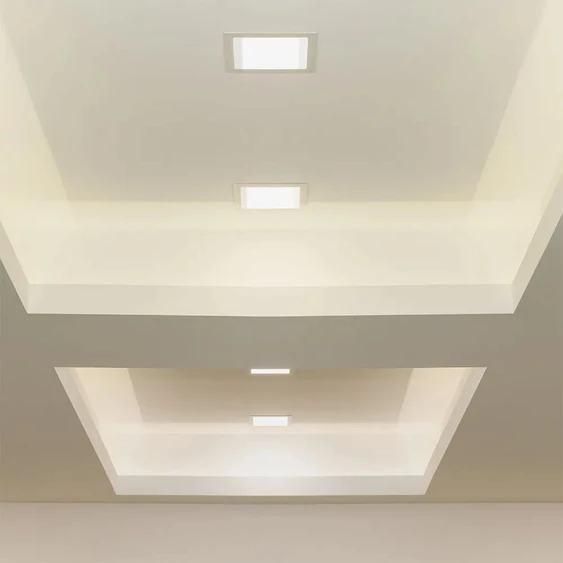 V-TAC süllyeszthető mennyezeti szögletes LED panel 24W meleg fehér - SKU 4887