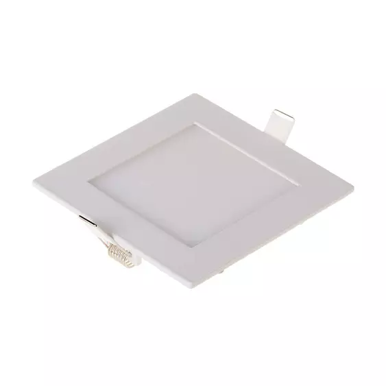 V-TAC süllyeszthető szögletes fémházas LED panel 3W természetes fehér - SKU 216296