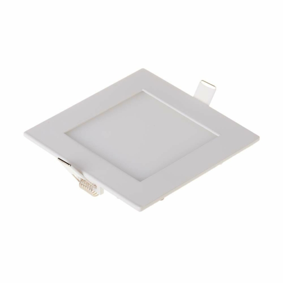 V-TAC süllyeszthető mennyezeti szögletes LED panel 3W természetes fehér - SKU 216296