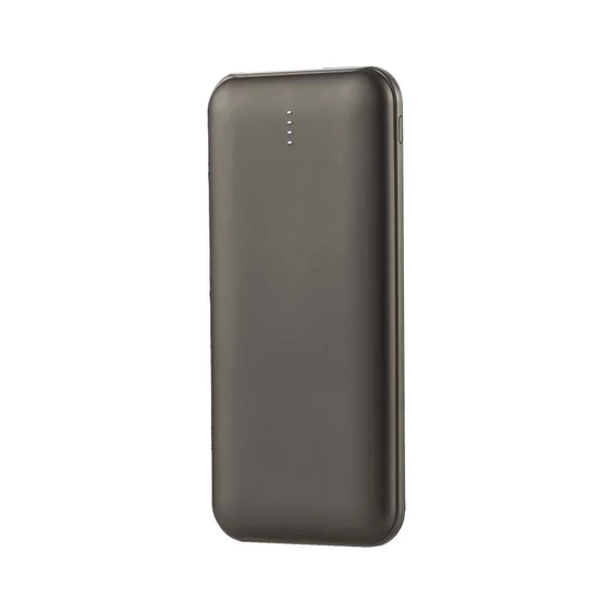 V-TAC Szürke 10000mAh powerbank, 30cm Type-C kábellel - SKU 23037