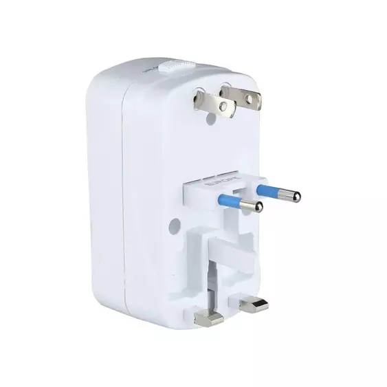 V-TAC univerzális hálózati adapter, 2db USB csatlakozóval - SKU 8704