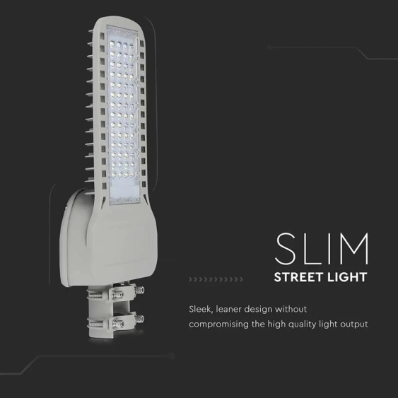 V-TAC utcai LED lámpa, térvilágító ledes lámpatest 100W, 135Lm/W, természetes fehér - SKU 21960